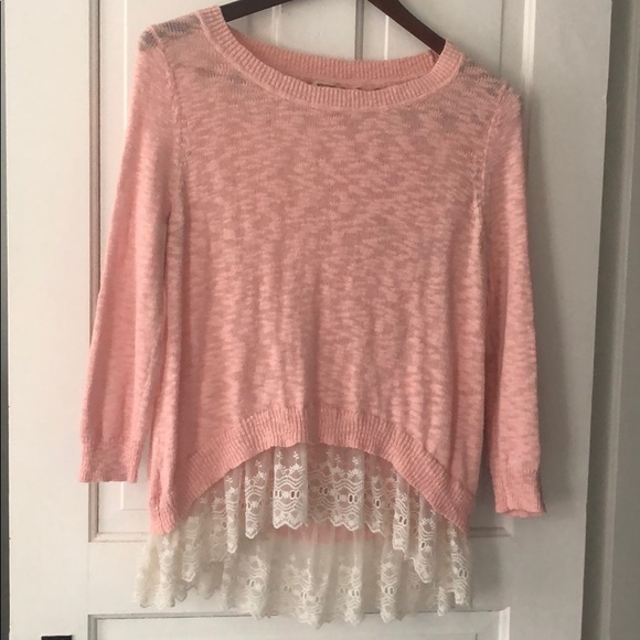 Mossimo Supply Co. Sweaters - Mission Lace Sweater